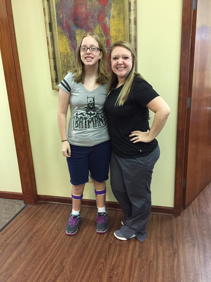 Aalayna was so excited to get her braces off today!!!