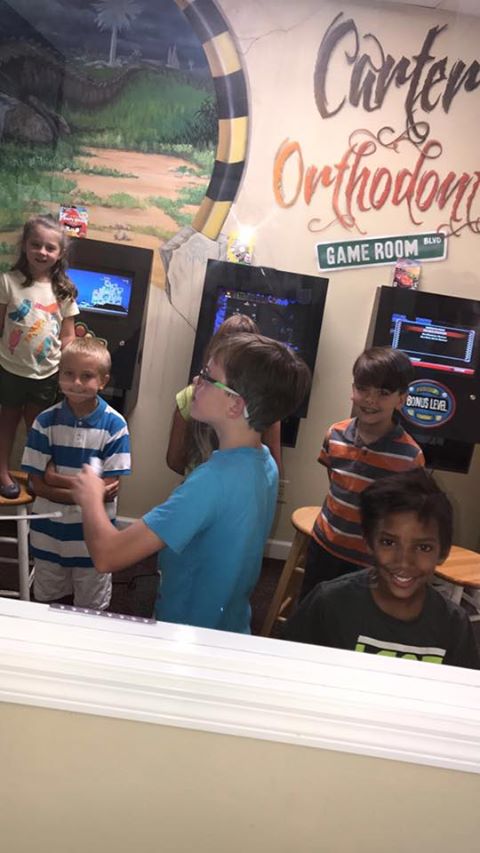 Carter Orthodontics game room