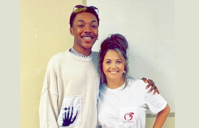 Malik getting braces on