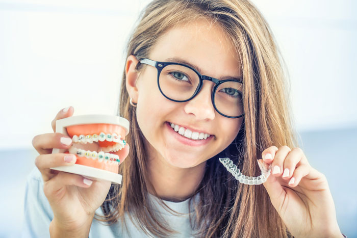 braces and aligner