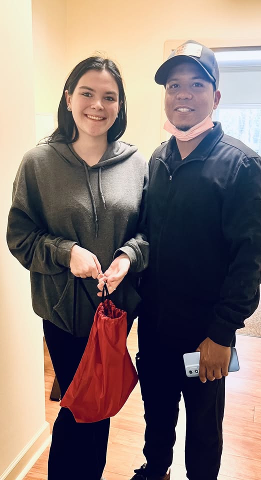 Big smile day for Callie