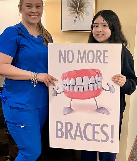Aileen Says Goodbye to Braces
