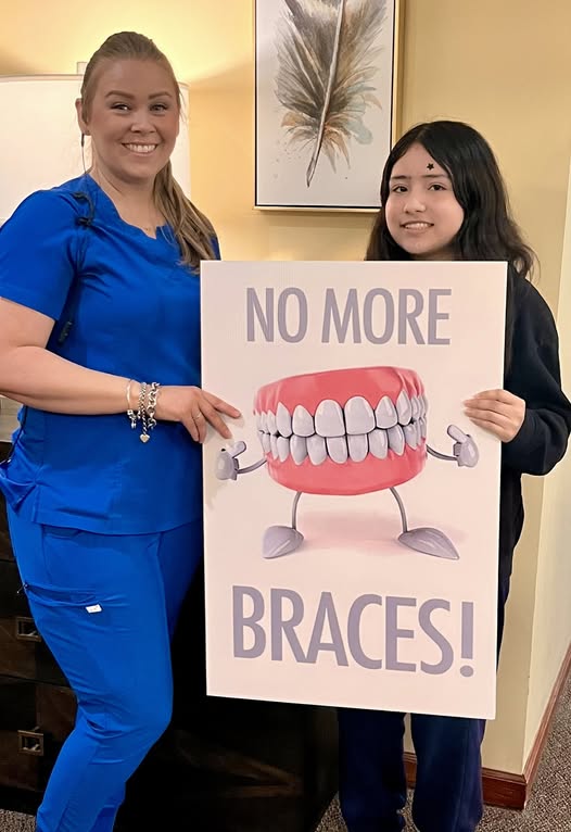 Aileen Says Goodbye to Braces