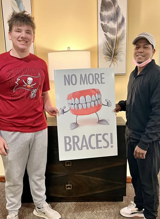 Ethan’s Braces Off Transformation
